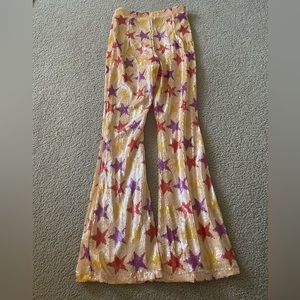 NWOT Nasty Gal Star sequined pants